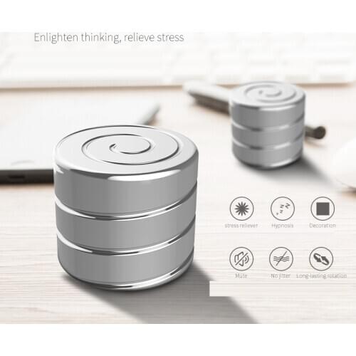 Desktop Gyro Metal Stainless Steel Rotating Decompression Child Adult Toy Desk Toy Adult Gyro Decompression
