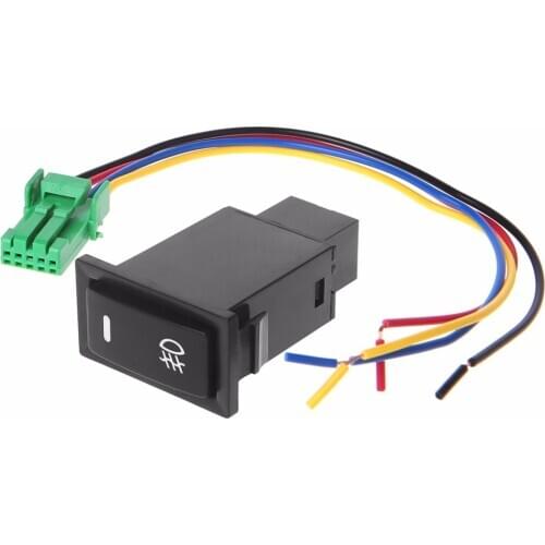 New Automobile Car Self Locking Fog Light Rocker Switch Button For Toyota Camry