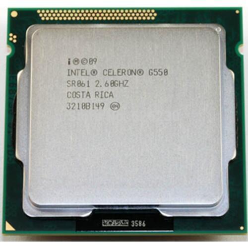 Lntel G550 Desktop CPU 2.6GHz L3 2MB/5.0GT/s processor LGA 1155 1155pin processor (working 100% Free Shipping)