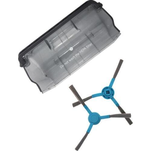 Robot Vacuum Cleaner Dust Bin Box Side Brush for Conga 3090 series robotic Vacuum Cleaner Brush Parts Accessories