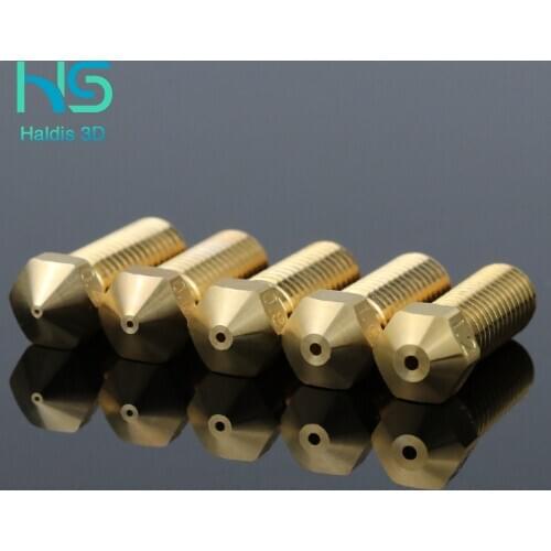 Nozzle for 3d printer genius Sidewinder X1 volcano nozzle high quality E3D volcano nozzle.Compatible with volcanic heating block