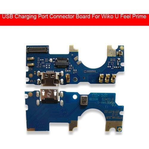 Usb Charger Board For Wiko U Feel Prime U Feel UFeelPrime USB Charging Jack Port Connector Board Flex Cable Replacement Parts