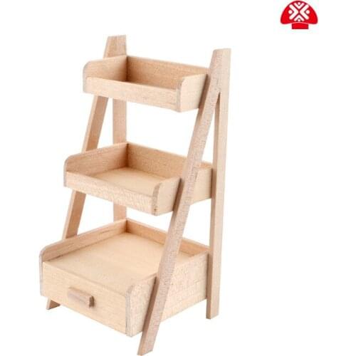 1:12 Dollhouse Flower Room Scene Mini Flower Stand Model GSC OB11 Simulation Shelf Dolls Accessories