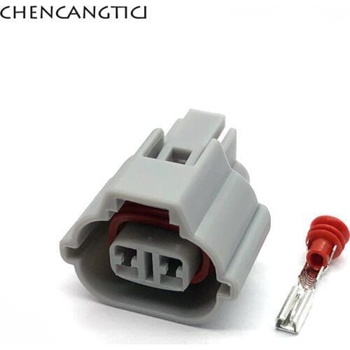 2 Sets 2 Pin Way Automotive Wire Harness Connector Sealed Series Housing Sensor Female Plug MG640864-5 7223-1324