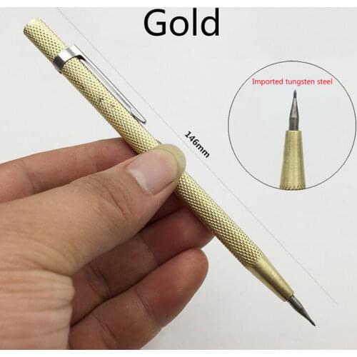 New Style 1PC Tungsten Steel Tip Scriber Marking Etching Pen Marking Tools for Ceramics Glass Shell Metal Lettering
