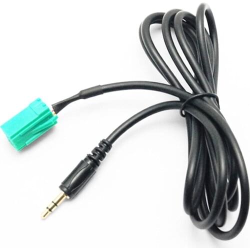 Cars 3.5mm AUX CD Stereo Audio Line Input Cable For Renault Clio Megane Espace Kangoo Laguna car accessories