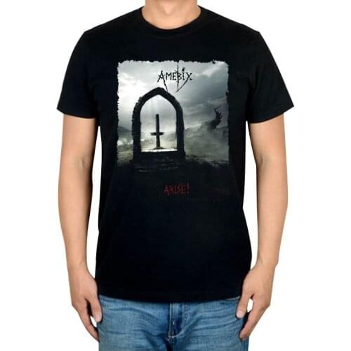 7 Styles Cool Summer Style Amebix Rock Band T Print shirt mma fitness Cotton Heavy death Metal print Tshirt Punk poleras XXXL