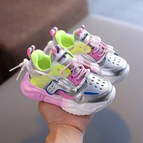 2021 Fashion Children Shoes Kids Sneakers for Kids New Girls Sneakers Breathable Boys Shoes Comfortable Kids Toddler Shoes