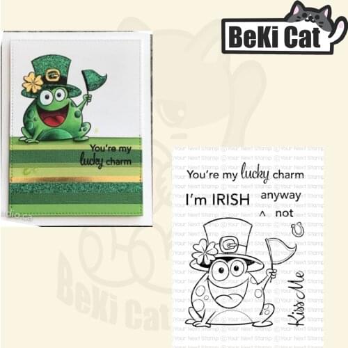 Lucky animal Clear Stamps for DIY Scrapbooking/Card Making Fun Decoration Supplies