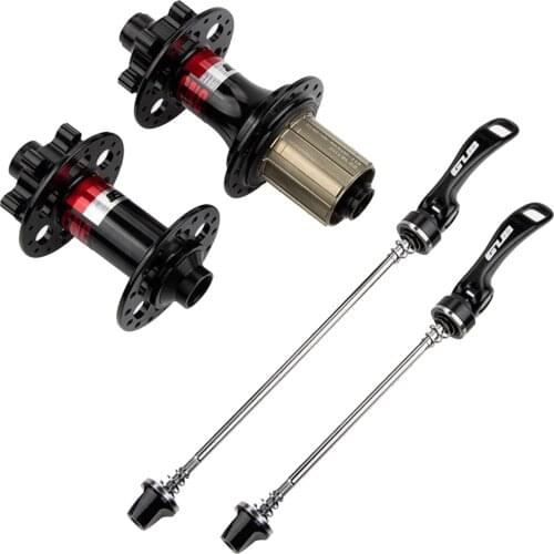 Bicycle Hub Set 32 Holes MTB Road Bike Disc Bearing Front & Rear Hubs 8-11