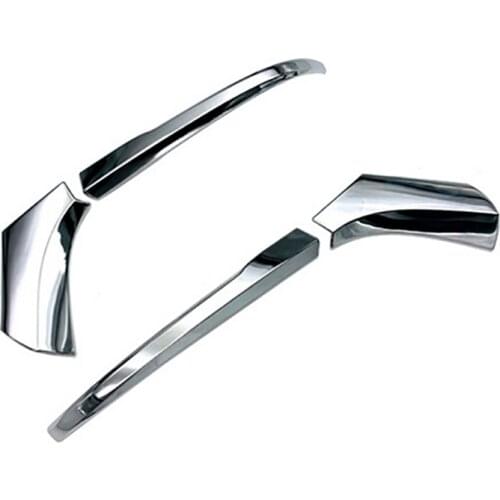 For Toyota RAV4 2019-2020 Car Rearview Mirror Trim Covers Stickers Sequin Exterior Decoration Strips Accessories 2Pcs Left Right