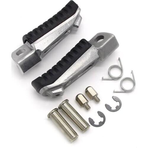Front Footrests Footpegs Foot pegs For Kawasaki ZR250 Balius ZR400 Zephyr Z750S ZR7 ZR7S ZX600 Ninja ZX-6R ZX636 ZX900 ZX-9R