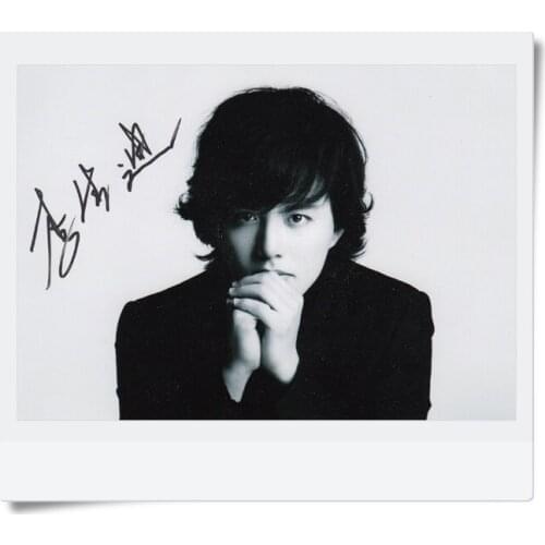 Signed LI YUNDI autographed original photo 7 inches collection freeshipping 062017 5 Versions