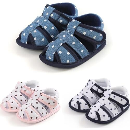 New Baby Boys Sandals Soft Sole Infant Toddler First Walkers Newborn Baby Girls Shoes Baby Crib Shoes