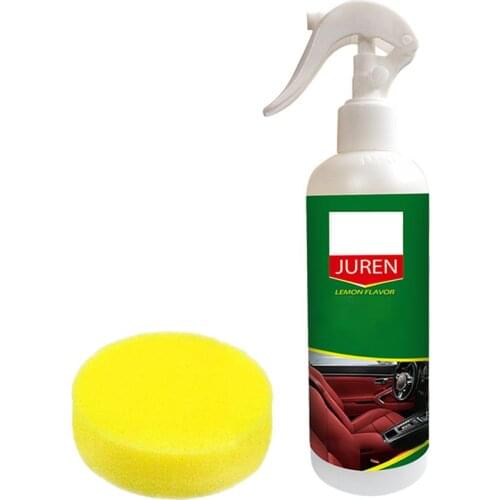 260ML Car Wax Scratch Remover Auto Interior Leather Table Restorer Seat Glitter Wax Maintenance Cleaning Dust Removal Agent