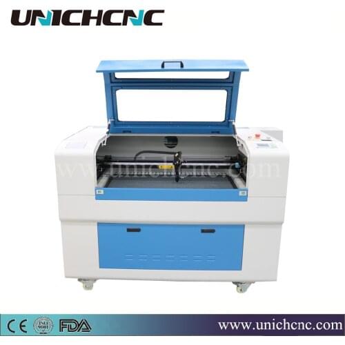 UNICHCNC cnc laser cutting machine/co2 laser cut/80 watts laser cutting machine