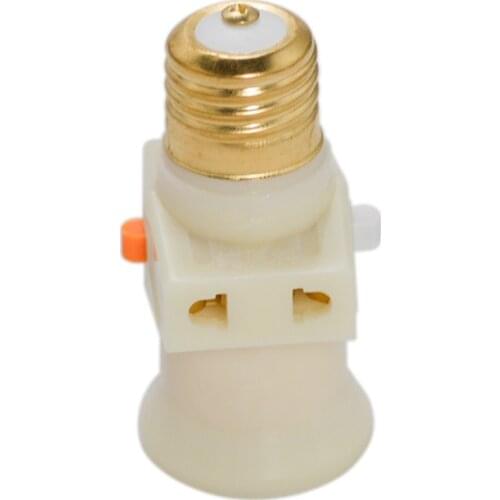 1pc E27 Socket Pure Copper Chandelier Ceiling Vintage Switch Lamp Converter