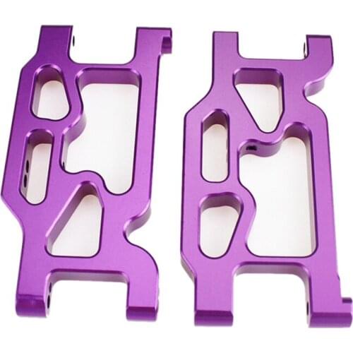 2 Pcs Aluminum Alloy Front Suspension Arm Swing Arms for Wltoys 104001 1/10 RC Car Upgrade Parts Accessories