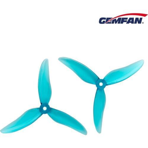 24 pcs/12 pairs Gemfan Hurrica 51499 5inch tri-blade Propeller Props CW CCW Propeller compatible T-motor F40PROIII motor FPV RC