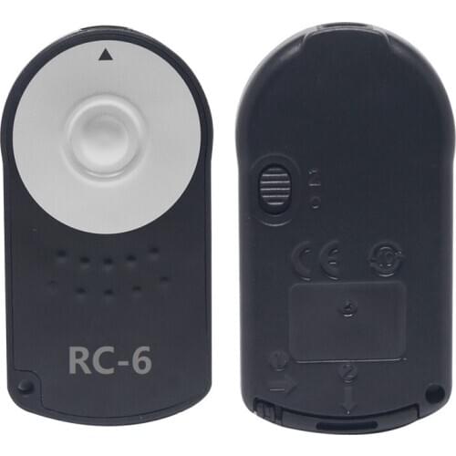 50 Pcs RC-6 For Canon IR Wireless Remote Control EOS 5DIII 60D 600D 7D 5DII 650D 6D MARK II 80D 70D RC6 RC 6 METTZCHROM remote