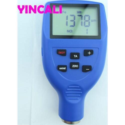 Fast Shipping Coating Thickness Gauge Meter DR5000S Range 0~5000um can store 2000 measurement data Coating Thickness Tester