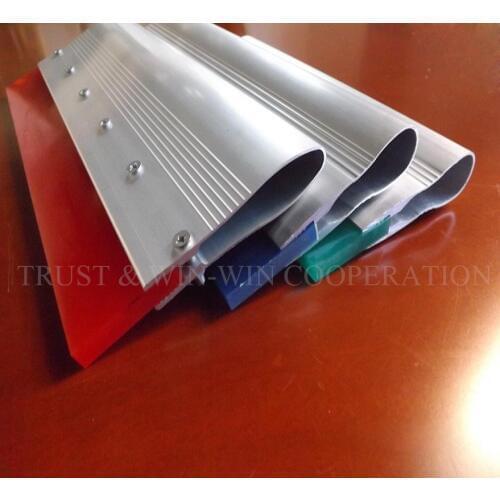 Screen Printing Aluminum Squeegee Holder with 50*9mm Squeegee(65&75Durometer) Free Shipping