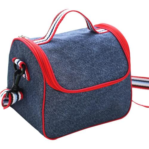 Insulated Lunch Bag Reusable Tote Waterproof Portable Large Capacity Lunch Storage Bag Top Quality Handbag Sac A Main Lonchera