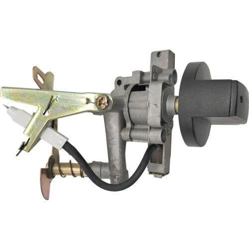 Gas stove single and double burner single nozzle valve with knob