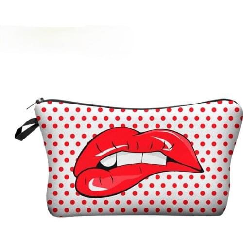 Makeup Bag With Printing Pattern Cute Organizer Pouchs For Travel Bags Pouch Womens Cosmetic Bag Toiletry Bag Organizer Purse