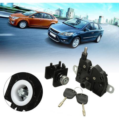 Bonnet Hood Lock Latch Catch Block with Keys Replacement For Ford Transit MK6 2000-2006