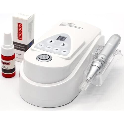 Tattoo Cosmetic dermografo-Micropigmentacion Machine Electric Derma-Pen Korean Digital Derma-pen Permanent makeup machine