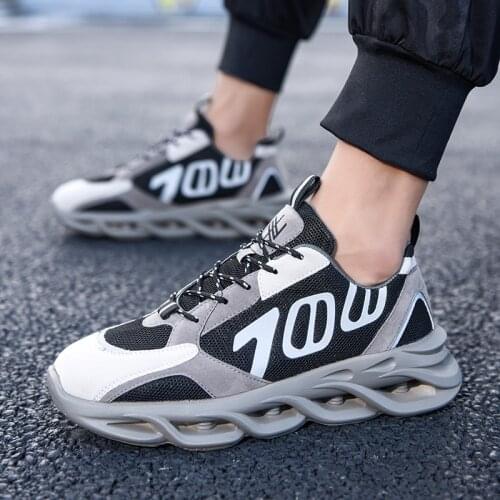 Mens Fashion Sneakers Non-leather Loafers Breathable Comfor Running Shoes Flying Woven male Designer Shoes Outdoor Sports Shoes