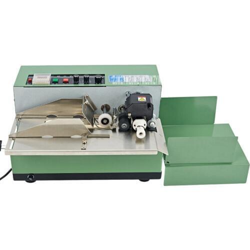 MY-380 220V Fully Automatic Solid Date And Batch Number Coding Machine 170W High Power Solid Ink Labeling Machine For Packaging