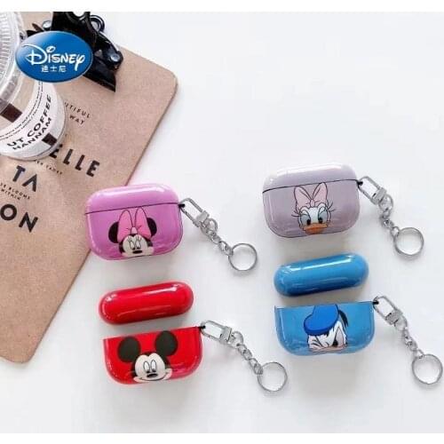 Disney Mickey Minnie Donald Duck Pattern Soft IMD AirPods Case For Apple AirPods Pro Wireless Headphone Cases For Airpods 1 2