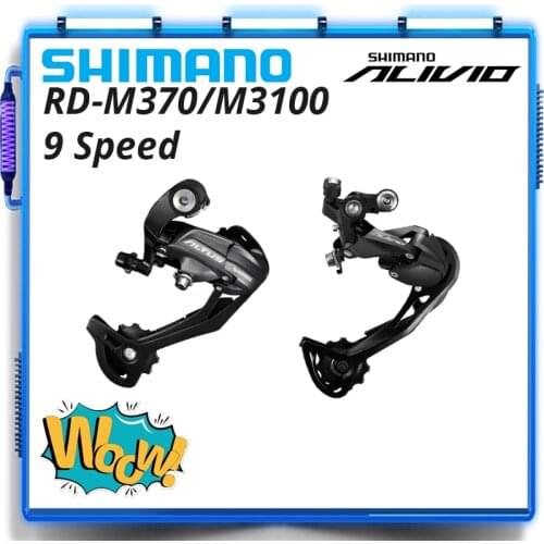 SHIMANO ALIVIO RD M3100 SGS Rear Derailleur RD-M3100 SHIMANO SHADOW RD 9 speed SHIMANO SHADOW 9s 9v