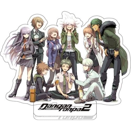 Danganronpa V3 Ki-bo K1-B0 Iruma Miu HM acrylic stand figure model plate holder cake topper anime Japan key chain Garage Kits