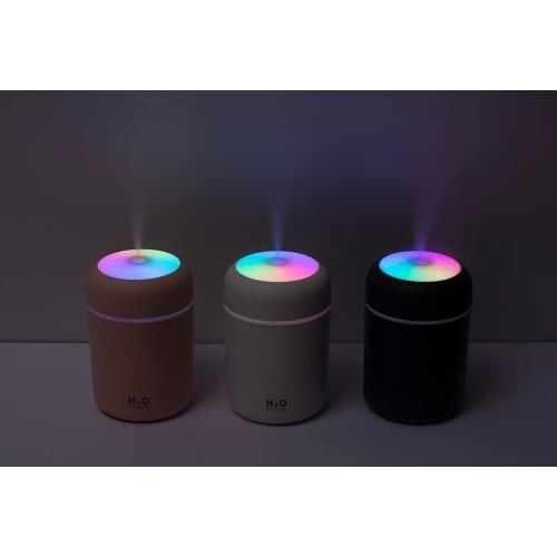 Portable rgb Humidifier Eliminate Static Ultrasonic Dazzle Cup Nano Spray Aroma Diffuser Cool Mist Maker Air Humidifier Purifier