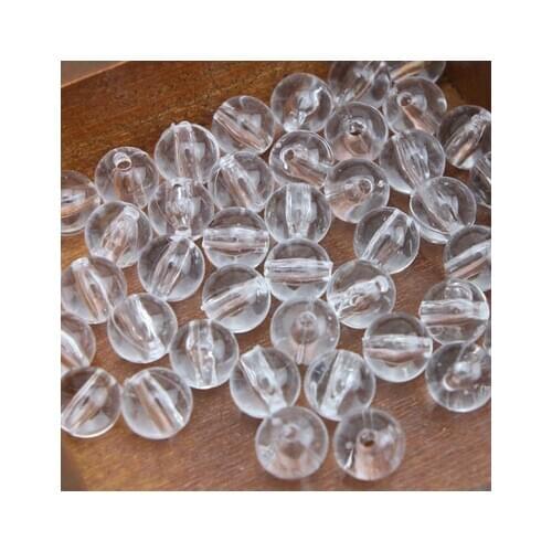 12mm Acrylic Transparent Round Beads DIY Beads Bracelet making 30 pcs