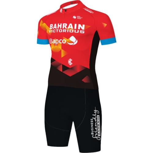 2021 BAHRAIN One Piece Skinsuit Tenue Velo Macacao Ciclismo Jersey Ciclismo triathlon Roupa Ciclismo Masculino Ciclismo
