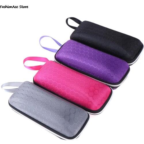 Eyewear Cases Cover Sunglasses Case For Women Glasses Box With Lanyard Zipper Eyeglass Cases For Men