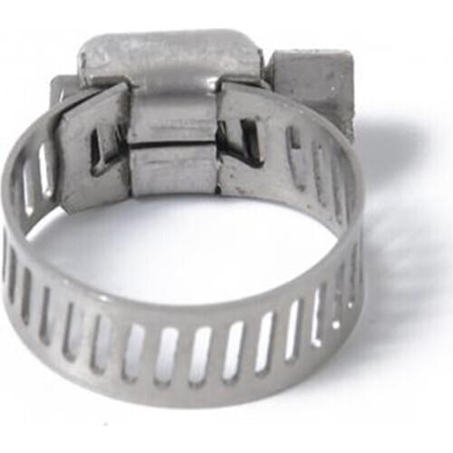 Hose Clamps Stainless Steel Tube Pipe Hose Clamps Fuel Line Worm Clip