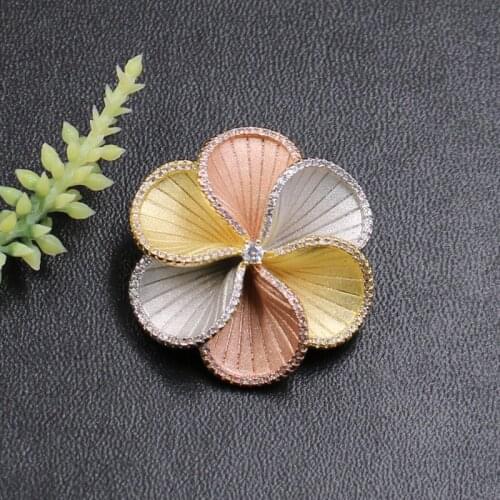 Flower Brooches For Clothes 澜意卡 China
