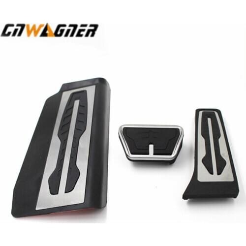 Stainless Steel Car Pedal Pad AT for BMW 7 Series 2017 Pedals CNWAGNER