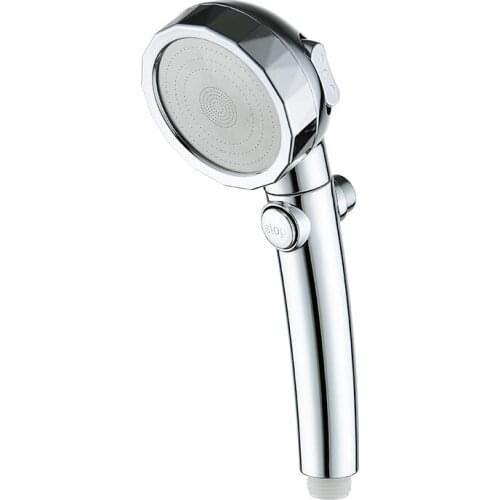 Pressurized shower head, diamond crystal ring, household high pressure bath, shower head, shower head