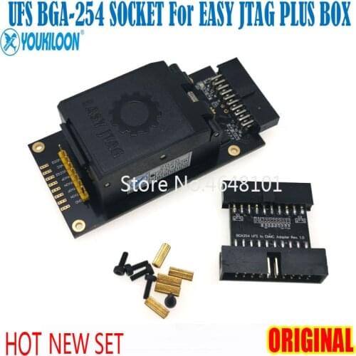 2021 Newest ORIGINAL Easy-Jtag Plus UFS BGA-254 Socket / EMMC 254(EMMC +UFS 2 IN 1) Adapter for EASY JTAG PLUS BOX work