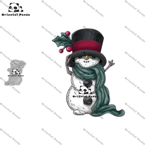 New Dies 2020 Christmas Snowman Metal Cutting Dies diy Dies photo album cutting dies Scrapbooking Stencil Die Cuts metal dies