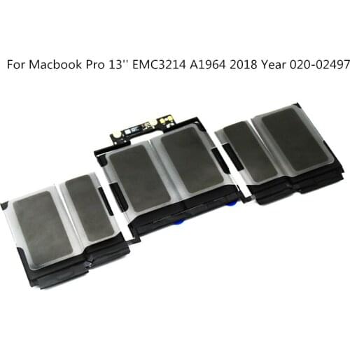 Genuine A1964 Original battery for Apple Macbook pro 13'' A1989 EMC3214 2018 battery 11.41V 5086mAh With Tools