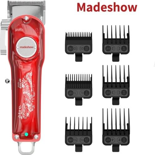 Barbershop Hair Clipper M3 Professional Hair Trimmer 1400mAh Haircut Machine 6500RPM Cordless Haircut Adjustable Ceramic Blade