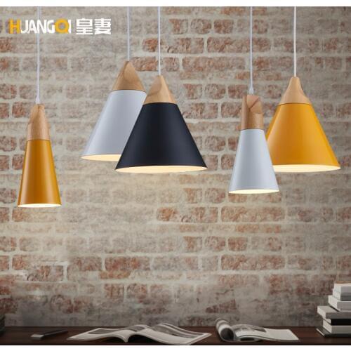 Nordic bedside table bedroom Cafe lamp Restaurant lamp personality simple single head lamp