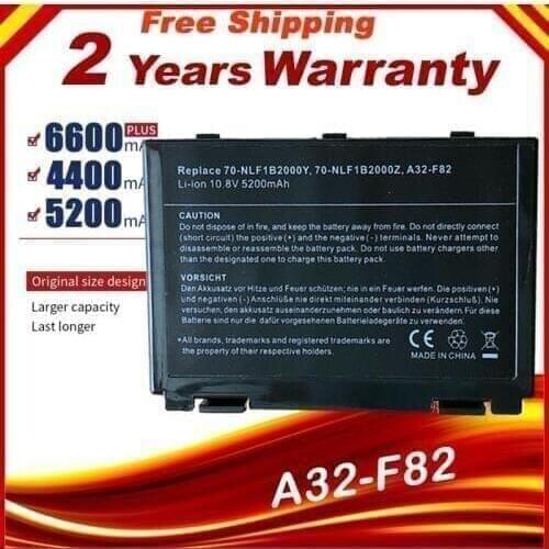 Special price K50in 6 Cell Battery Pack For Asus K40 / F82 / A32 / F52 / K50 / K60 L0690L6 A32-F82 K40in K40af K50ij